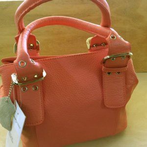 NWT  Genuine Leather Satchel